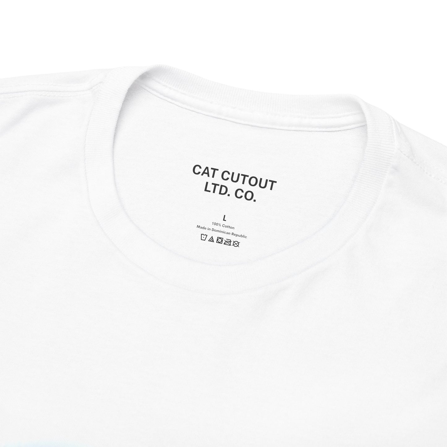 Cat Cutout Tee - Halloween Black Cat
