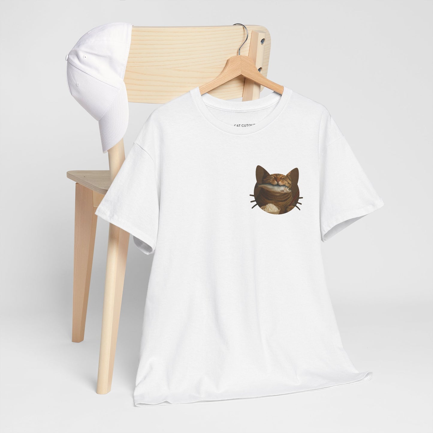 Cat Cutout Tee - Sashimi