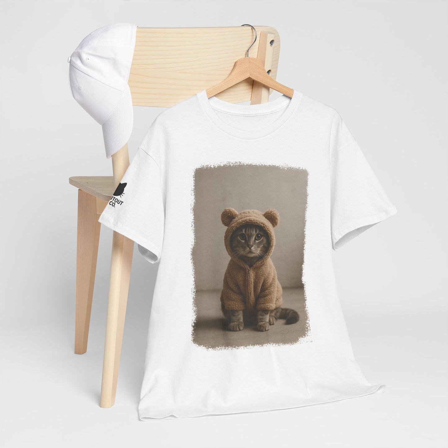 Cat Cutout Tee - Bear Full-size