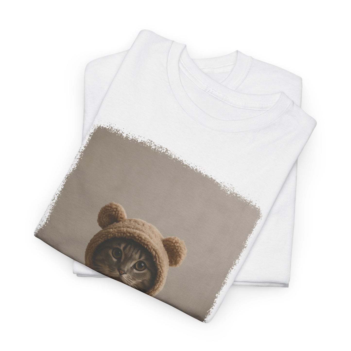 Cat Cutout Tee - Bear Full-size
