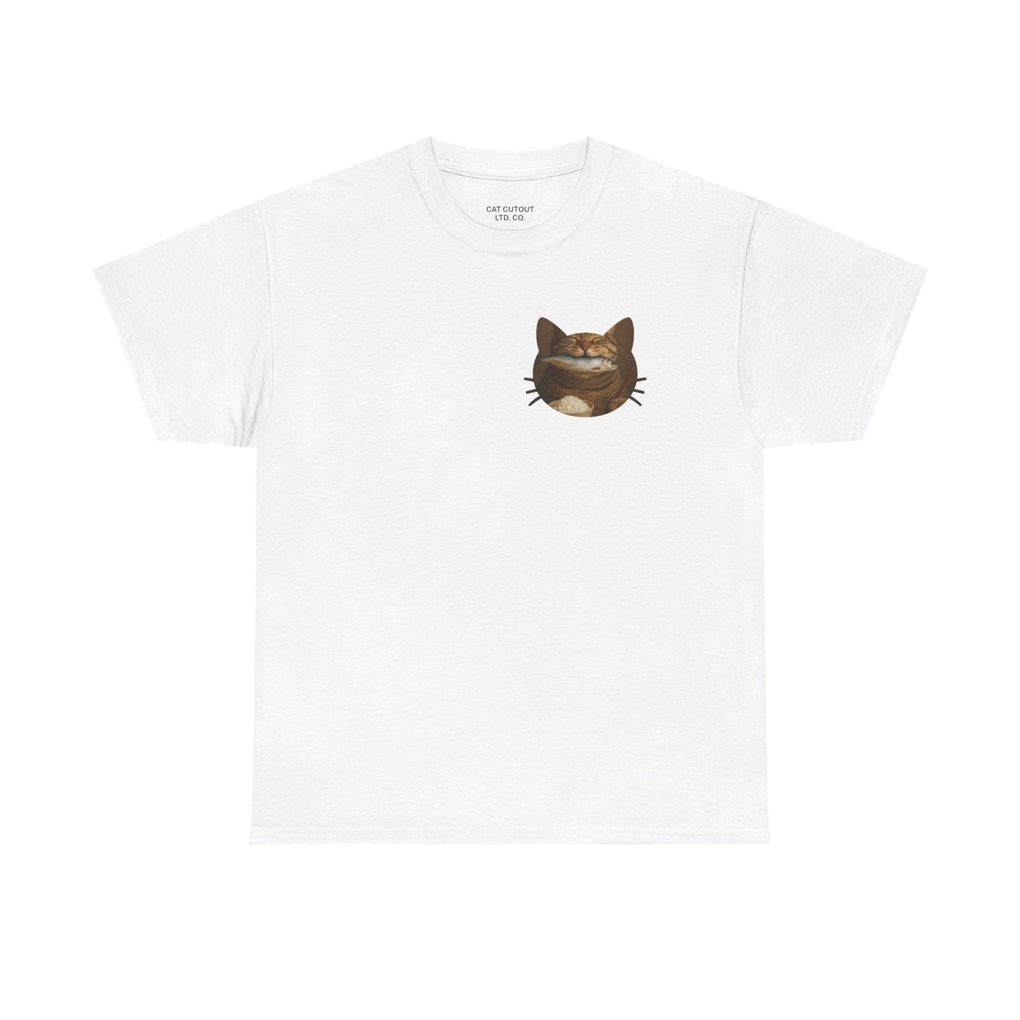 Cat Cutout Tee - Sashimi