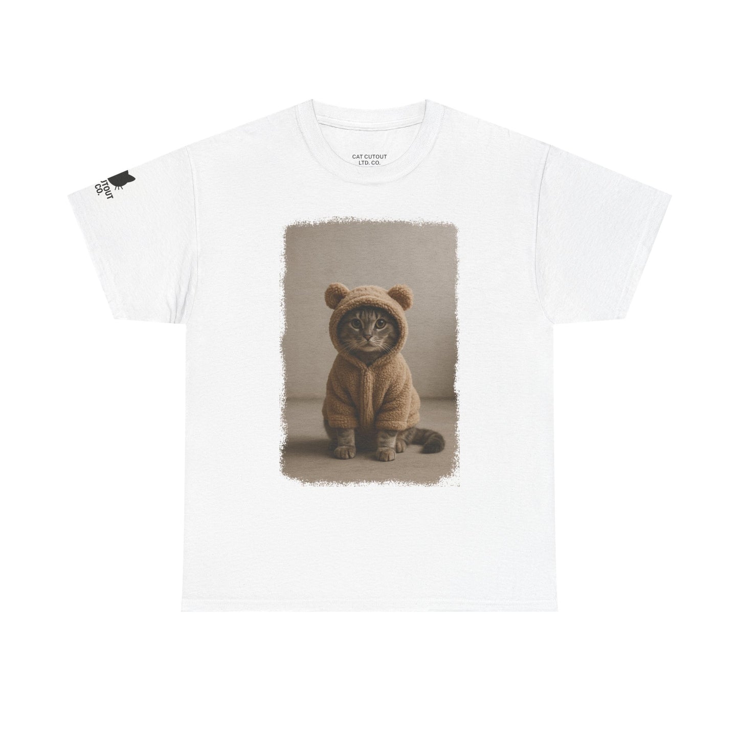Cat Cutout Tee - Bear Full-size