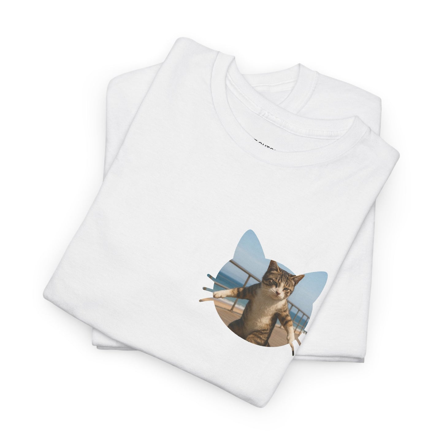 Cat Cutout Tee - Pier