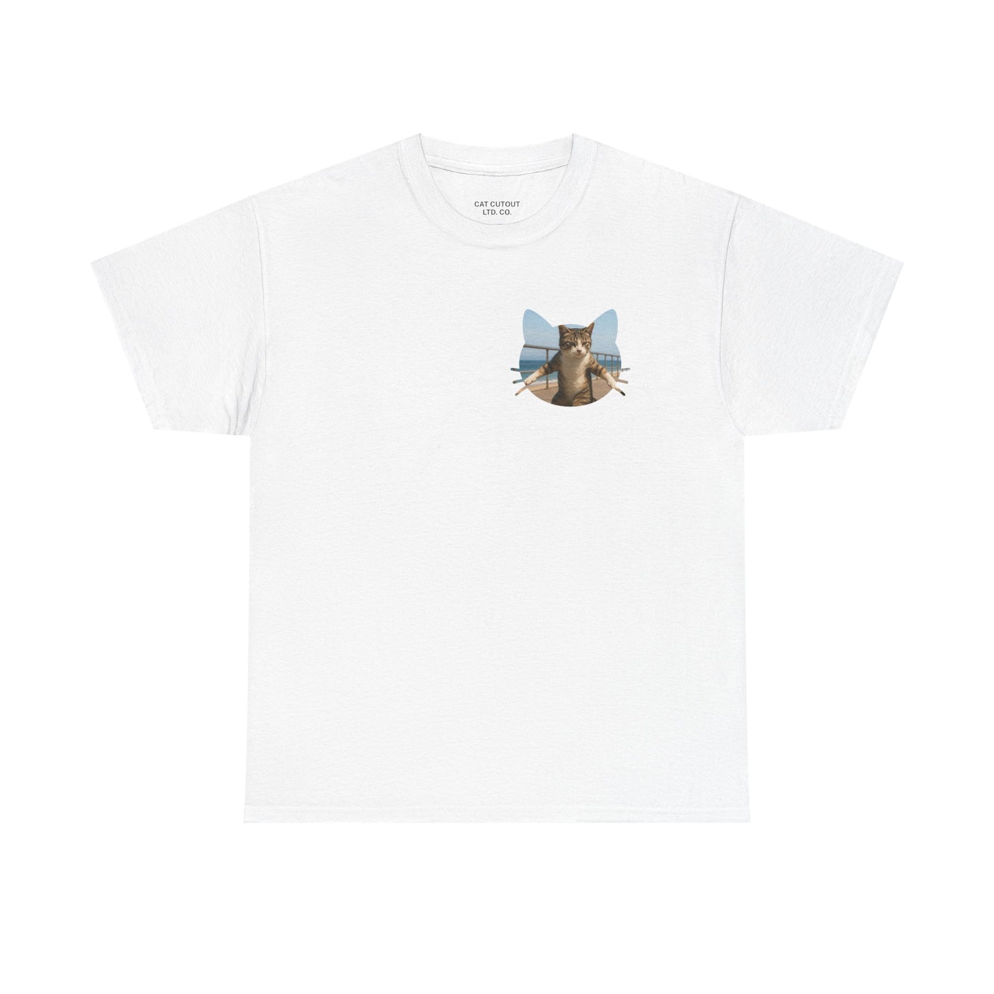 Cat Cutout Tee - Pier