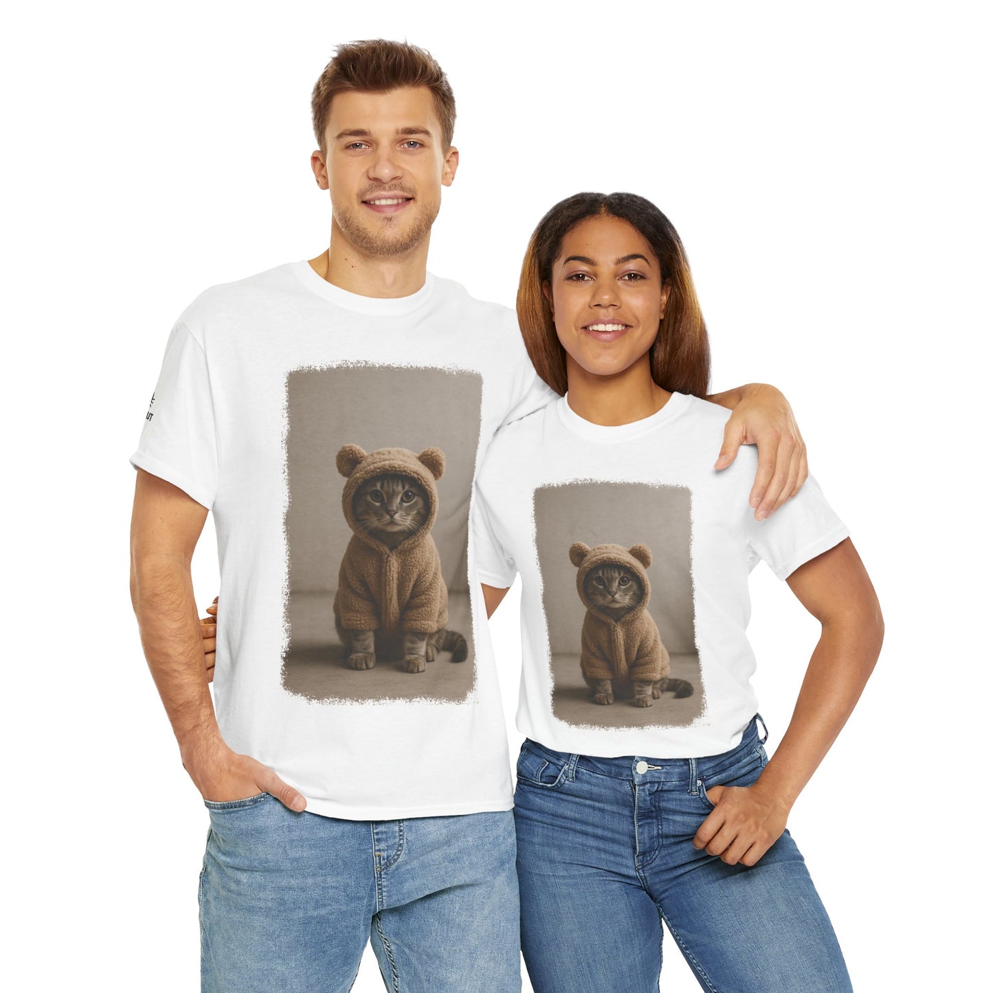 Cat Cutout Tee - Bear Full-size