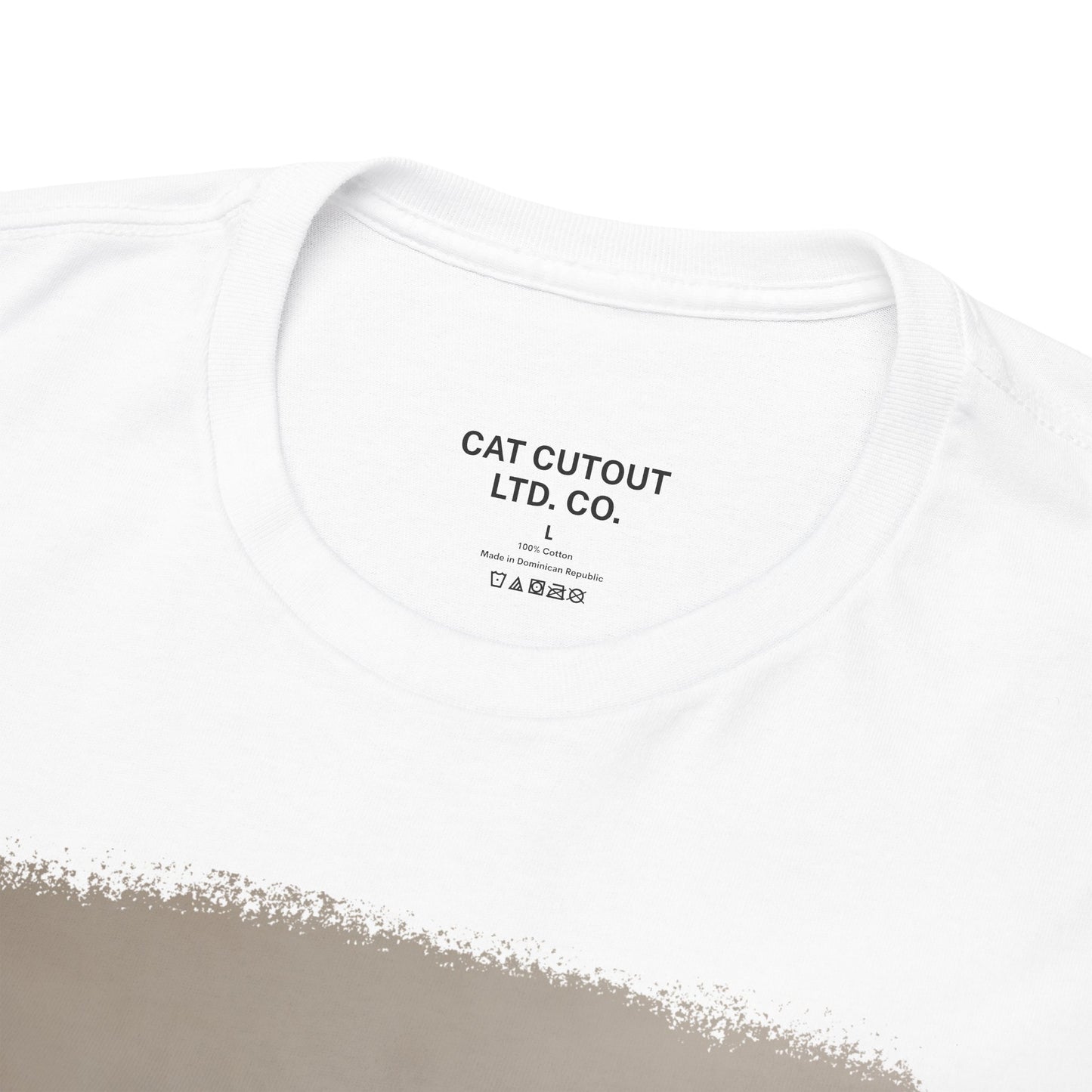 Cat Cutout Tee - Bear Full-size