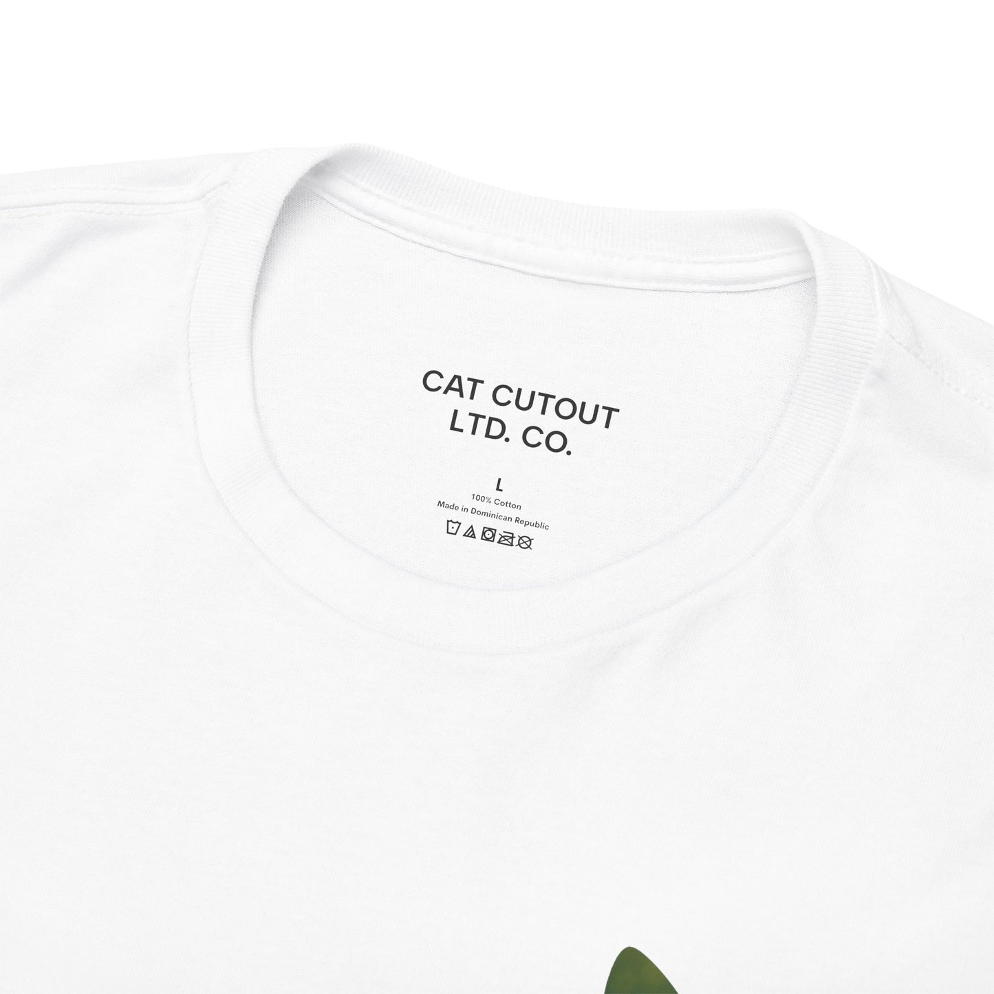 Cat Cutout Tee - Butterflies