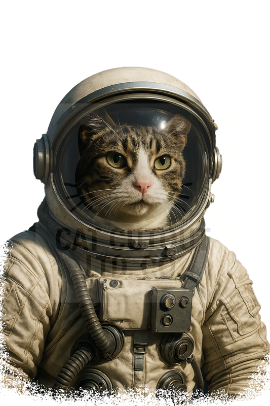 Cat Cutout Tee -  Space Full-size