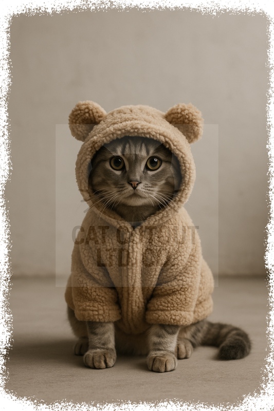 Cat Cutout Tee - Bear Full-size