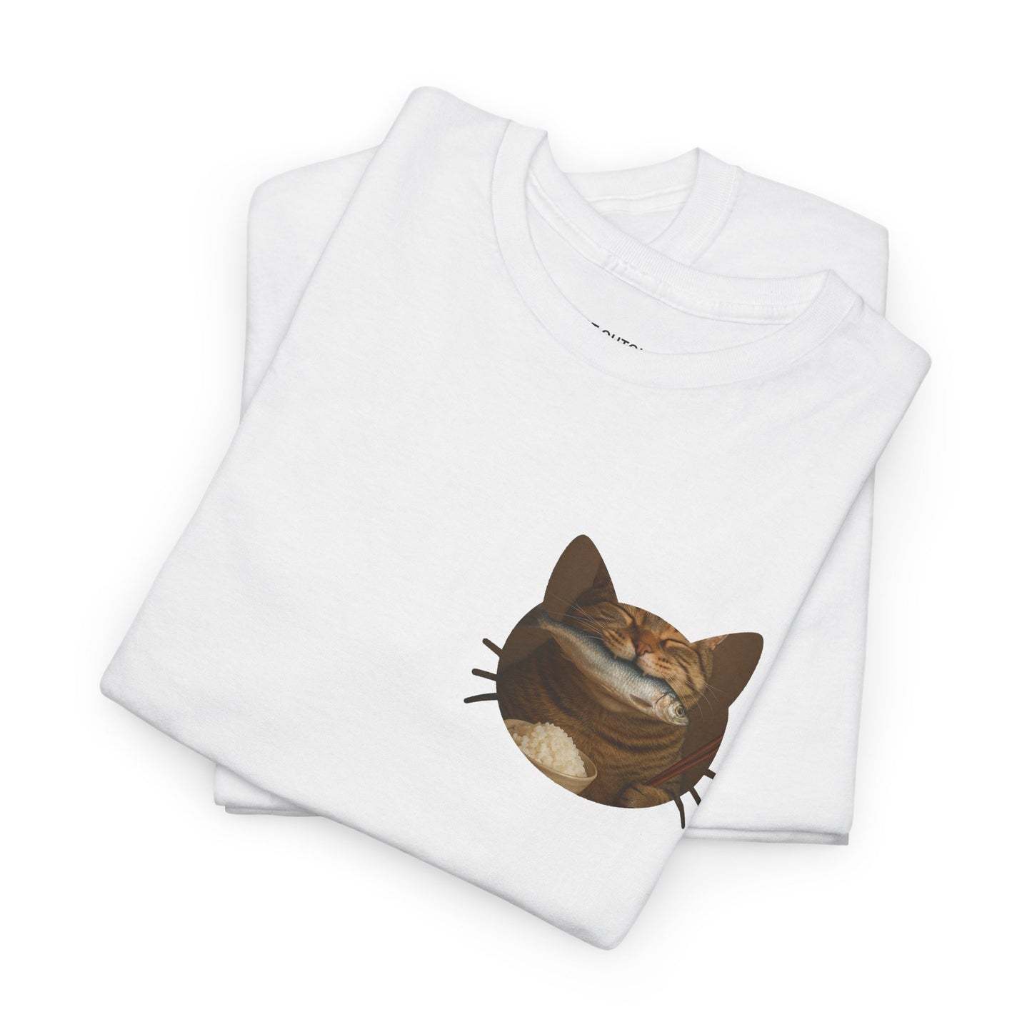 Cat Cutout Tee - Sashimi