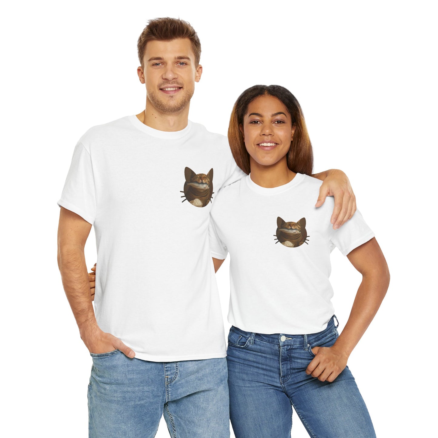 Cat Cutout Tee - Sashimi